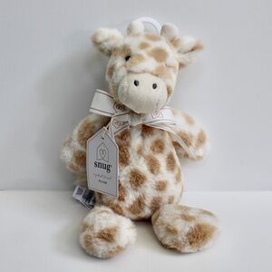 Snug Giraffee Plush Soft Baby Toy Stuffed Animal Lovey 12" Cream NEW